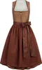 Dirndl Tamika 70cm Länge braun 40 Produktbild-Vorschau 1