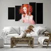 Bild auf Leinwand - Leinwandbild - 5 Teile - Erz Frau Rose Produktbild-Vorschau 6