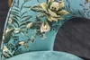 Invicta Interior Esszimmerstuhl, Samt türkis, florales Produktbild-Vorschau 7