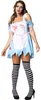 dressforfun® Frauenkostüm Zombie Alice Produktbild-Vorschau 1