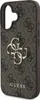 A side view of a smartphone case with a repeating Guess logo pattern and a prominent Guess logo emblem. Anteprima dell’immagine prodotto