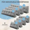 ELONEO Rückenkissen 100 cm breit, Keilkissen für Bett und Produktbild-Vorschau 9