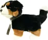 A plush toy dog standing on a white background. Produktbild-Vorschau