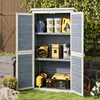 BEALIFE CC30 Armoire de jardin d'extérieur 76 x 42 x 160 Voir les images du produit 8