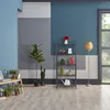 Regál s 5 policemi RD9962, černý Náhled obrázku produktu 2