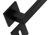 ERGO line Modern Design, Schwarz Türbeschlag CUBE für Produktbild-Vorschau 6
