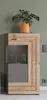 Standschrank Kommode Freno | grau matt /  Nox Oak | ohne Produktbild-Vorschau 1