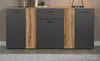 Kommode "Avila" Sideboard in grau mit Evoke Eiche 181 x 86 Produktbild-Vorschau 2