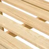 Close-up view of wooden slats, likely part of a bed frame or outdoor furniture. Produktbild-Vorschau