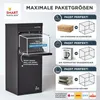 SMART PARCEL BOX™ Velká poštovní schránka na balíky, zadní Náhled obrázku produktu 10