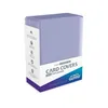A pack of transparent card covers with branding and product information on the packaging. Voir les images du produit