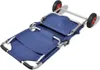Carrello da spiaggia con ruote portatile pieghevole Blu Anteprima dell’immagine prodotto 10
