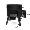 Ø49cm Uchag 2mm Stahl 22L Kazan Gusseisen WOK Kasan Utschak Produktbild-Vorschau 3