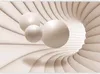 Vlies Fototapete - Balls in the Tunnel 200x140 cm 3D Produktbild-Vorschau 5