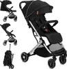 WÓZEK SPACEROWY DO 22 kg - MoMi ESTELLE PLUS LIGHT CZARNY - Podgląd zdjęcia produktu 19