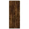 A close-up view of a wooden surface with a dark, rustic finish, likely a piece of furniture or a decorative panel. Náhľad obrázku produktu