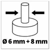 Einhell Akku-Oberfräse /-Kantenfräse TP-RO 18 Set Li BL - Produktbild-Vorschau 26