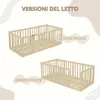 Crazy Pine Letto per Bambini 90x180 cm – Letto Montessori Anteprima dell’immagine prodotto 5