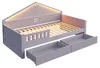 Flieks Kinderbett 90x200cm mit 2 Schubladen, Kinder Produktbild-Vorschau 5