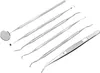 A set of dental tools arranged diagonally on a white background. Náhľad obrázku produktu