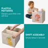Navaris Aufbewahrungsbox Kinderzimmer - 4er Set - 33 x 33cm Produktbild-Vorschau 4