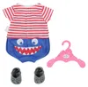 BABY born® Pyjama en slippers, blauw (43 cm) Productafbeelding-voorbeeld 4