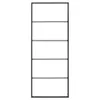vidaXL Handtuchständer Schwarz 45x10x115 cm Stahl -  Produktbild-Vorschau 4