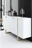 Skye Decor, Luxe - Bílá, Zlatá, Skříně do obývacího pokoje, Náhled obrázku produktu 4