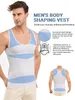 2X Männer Body Shaper Schlankheits Bauch Weste Kompression Produktbild-Vorschau 2