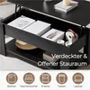 Yaheetech Couchtisch Kaffeetisch höhenverstellbar Produktbild-Vorschau 5