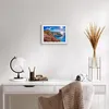 Gerahmtes Poster - Weißer Rahmen - Meer Sommer Blume - Produktbild-Vorschau 6