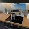 Wallario Herdabdeckplatte aus Glas, Größe 60 x 52 cm Produktbild-Vorschau 3