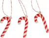 3 Stück Zuckerstange Weihnachtsbaumanhänger Xmas Produktbild-Vorschau 1