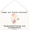 Mr. & Mrs. Panda Deko Schild Raumausstatterin Leidenschaft Produktbild-Vorschau 1