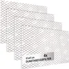 com-four® 4x Dunstabzugsfilter für Dunstabzugshaube mit Produktbild-Vorschau 1
