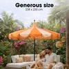 Mica Decorations Kim Parasol w paski z torbą transportową – Podgląd zdjęcia produktu 4