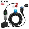 Cavo di ricarica per auto elettriche 5M 22KW trifase 63 mm Anteprima dell’immagine prodotto 2