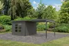 Karibu Gartenhaus Hybridhaus Metall Pluto 6 im Set mit Produktbild-Vorschau 2