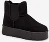 Damen Schneestiefel Mit Elastischem Einsatz Schwarz Kiora Produktbild-Vorschau 4
