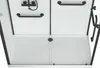 Cabine de douche noire sécurisée et accessible à tous Voir les images du produit 6