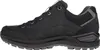 A side view of a black hiking shoe. Voir les images du produit