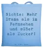 Mr. & Mrs. Panda canvas tasche Spruch Nichte Freude - Sky Produktbild-Vorschau 1