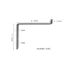 Skye Decor, Almıla- LAM004EVL, Schwarz,,Nussbaumfarbe, Produktbild-Vorschau 8