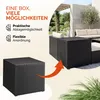 CASARIA® Auflagenbox 318L Polyrattan - Wetterfeste Garten Produktbild-Vorschau 7
