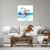 Bild auf Leinwand - Leinwandbild - Wasser Fische Möwe Produktbild-Vorschau 6