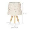 Relaxdays 4052025919306, color beige, metal, plástico, Vista previa de la imagen del producto 4