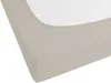 BELIANI Spannbettlaken Taupe Baumwolle 90 x 200 cm mit Produktbild-Vorschau 5