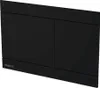 veporit Betätigungsplatte TWIN Platte schwarz matt / Taster Produktbild-Vorschau 2