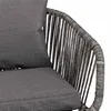 di volio Gartenmöbel Set RIETI - Grau, Sitzgruppe outdoor Produktbild-Vorschau 12