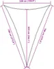vidaXL Tenda da sole 160 g/m² triangolare Grigio chiaro Anteprima dell’immagine prodotto 8